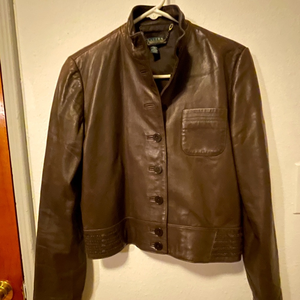 Ralph Lauren MOTO JACKET. Classy & edgy all at once!